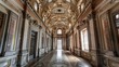 The forced perspective gallery by borromini in palazzo spada