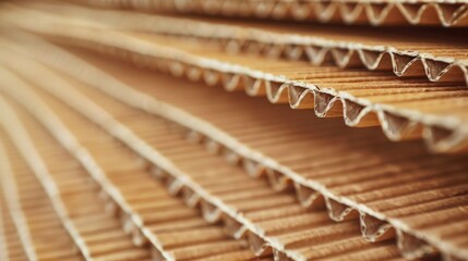 Poster - A stack of bamboo sticks, versatile for various projects