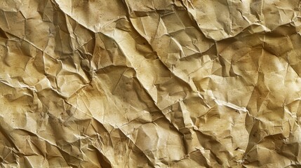 Aufkleber - Detailed close-up of brown paper texture, perfect for backgrounds or design elements