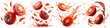 © G-Design - sliced tomato with splash isolated png