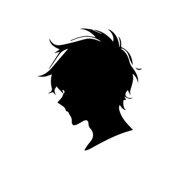 Young man anime style character vector illustration design.