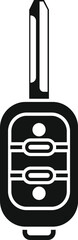 Poster - Digital smart key icon simple vector. Activate access. Transport control