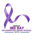 vector graphic of world ibd day good for world ibd day celebration. May 18