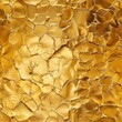 Detailed close-up of shiny gold paint texture, perfect for backgrounds or artistic projects