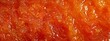 Mold fungus on the surface of tomato paste in a glass jar close up. Copy space image. Place for adding text or design