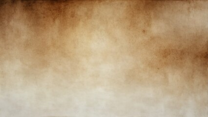 Wall Mural - white sepia gradient watercolor on paper texture background from Generative AI