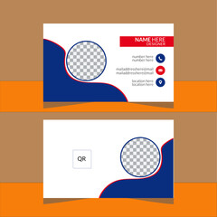  creative design set of business card template. 