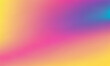 Vector Gradient Colorful Background with Yellow Blue and Pink
