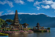 Traditional Balinese Temple by the Lake with Floral Gardens (Pura Ulun Danu Bratan)
