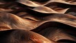 Journey into the realm of luxury and rarity with Abstract Rare and expensive Wooden Waves Texture in Dark Tones depicted in this mesmerizing image
