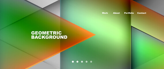 Aufkleber - This geometric background features numerous triangles arranged in a pattern. It would make a stylish wallpaper for your personal computer or gadget display device