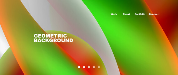 Fototapete - This geometric background resembles a colorful rainbow, perfect for a variety of design projects. It features vibrant hues in a circular pattern, ideal for logos, graphics, or macro photography