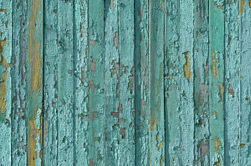 Sticker - Turquoise vintage background with copy space for design.