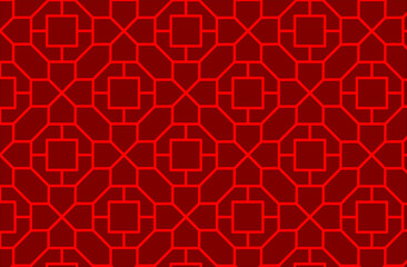 Geometric pattern background design graphic vector, editable stroke