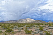 Desert Storm Clouds over the Nevada Desert along the Bob Rudd Memorial Highway.