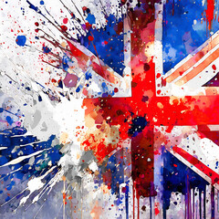 Sticker - Vibrant Union Jack