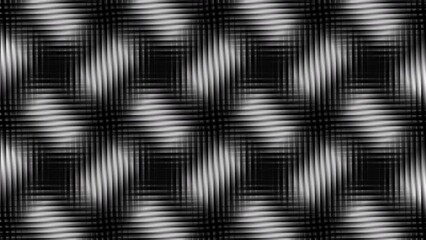 Wall Mural - Abstract creative black and white blur  stripe geometric pattern motion background. Video animation Ultra HD 4k footage.