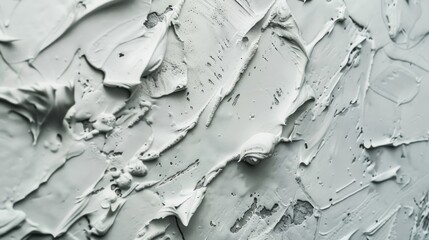 Aufkleber - Close up of white paint on a wall. Suitable for background or texture use