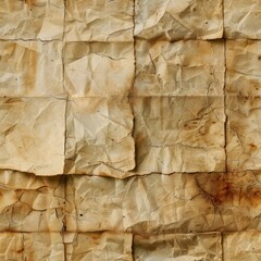 Aufkleber - Detailed close up of a piece of paper on a wall, suitable for various design projects