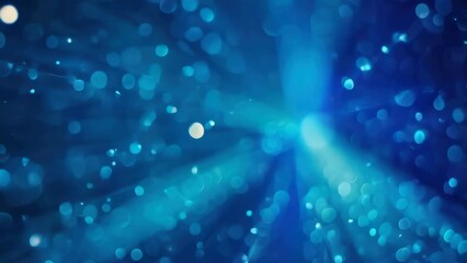 Aufkleber - A blurry image of a blue light source. Perfect for abstract backgrounds.