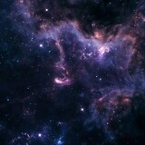 Fototapeta Kosmos - background with stars