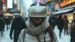Future, people's where everyone walk around with headset on not talking to each other as they are walking down the street. Generative AI.