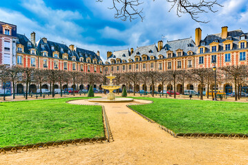 Fabulous Place des Vosges in the heart of Paris.