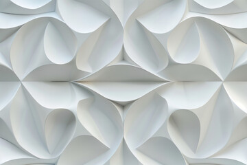 Poster - Sophisticated abstract 3d pattern. Background image. Created with Generative AI technology.