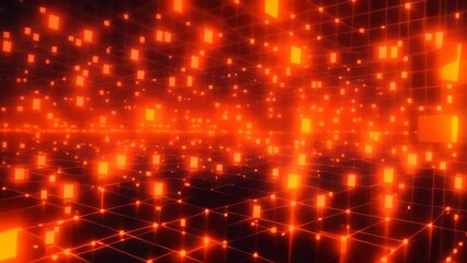 Poster - Abstract polygonal background with connecting dots and lines. 3d rendering, Abstract digital connections highlighting data and blockchain technology