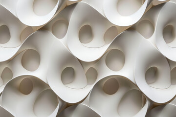Poster - Sophisticated abstract 3d pattern. Background image. Created with Generative AI technology.