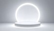 Podium-background-3D-light-tech-stage-future-platform-game-abstract--Podium-3D-background-technology-room-product-circle-glow-effect-portal-stand-studio-scene-white-design-ring-modern-display-space