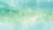 Calm seafoam green and powder blue gradients in a soothing watercolor.