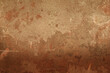 Sienna color grunge clay wall