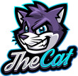 The cat head mascot