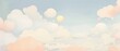 Opalescent clouds, sunset pearls, skys bounty , water color, cartoon, animation 3D, vibrant