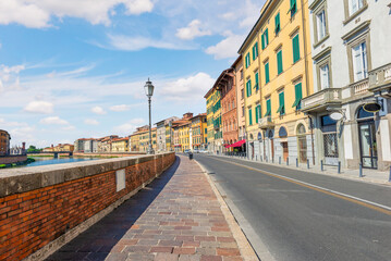 Poster - Street in Pisa