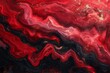 Wave-like patterns with a cosmic touch in red and black shades, ideal for a stylish abstract background