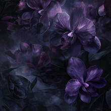 Dark Orchid Background