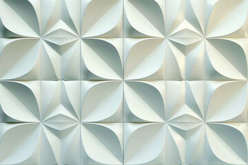 Poster - Sophisticated abstract 3d pattern. Background image. Created with Generative AI technology.