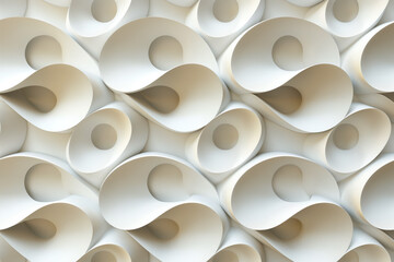 Poster - Sophisticated abstract 3d pattern. Background image. Created with Generative AI technology.