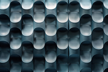 Poster - Sophisticated abstract 3d pattern. Background image. Created with Generative AI technology.