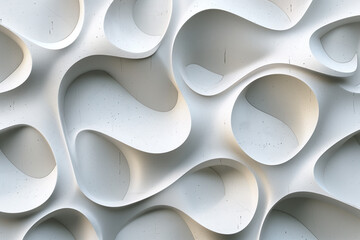 Poster - Sophisticated abstract 3d pattern. Background image. Created with Generative AI technology.