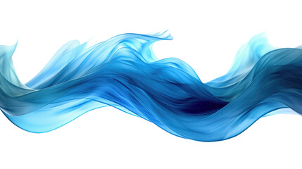 Poster - blue wave isolated on white