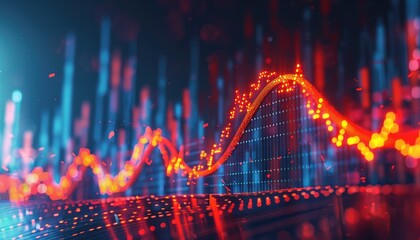 Financial Roller Coaster, Illustrate the concept of market volatility with images of roller coasters, symbolizing the ups and downs of stock prices