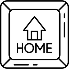 Poster - Home key Icon