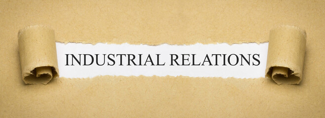 Canvas Print - Industrial Relations