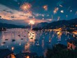 Patron Saint Festival fireworks Italy