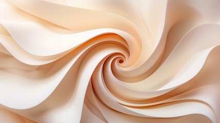 Poster - Abstract beige brown waving lines texture web design backdrop illustration for wallpaper banner