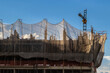 © AlfRibeiro - Civil construction site works on a residential building in Brazil. Real estate developments in medium-sized cities have grown every year.