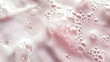 The texture of a cosmetic serum with bubbles in closeup Copy space : Generative AI